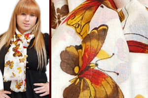 Butterfly Ladies' Scarf